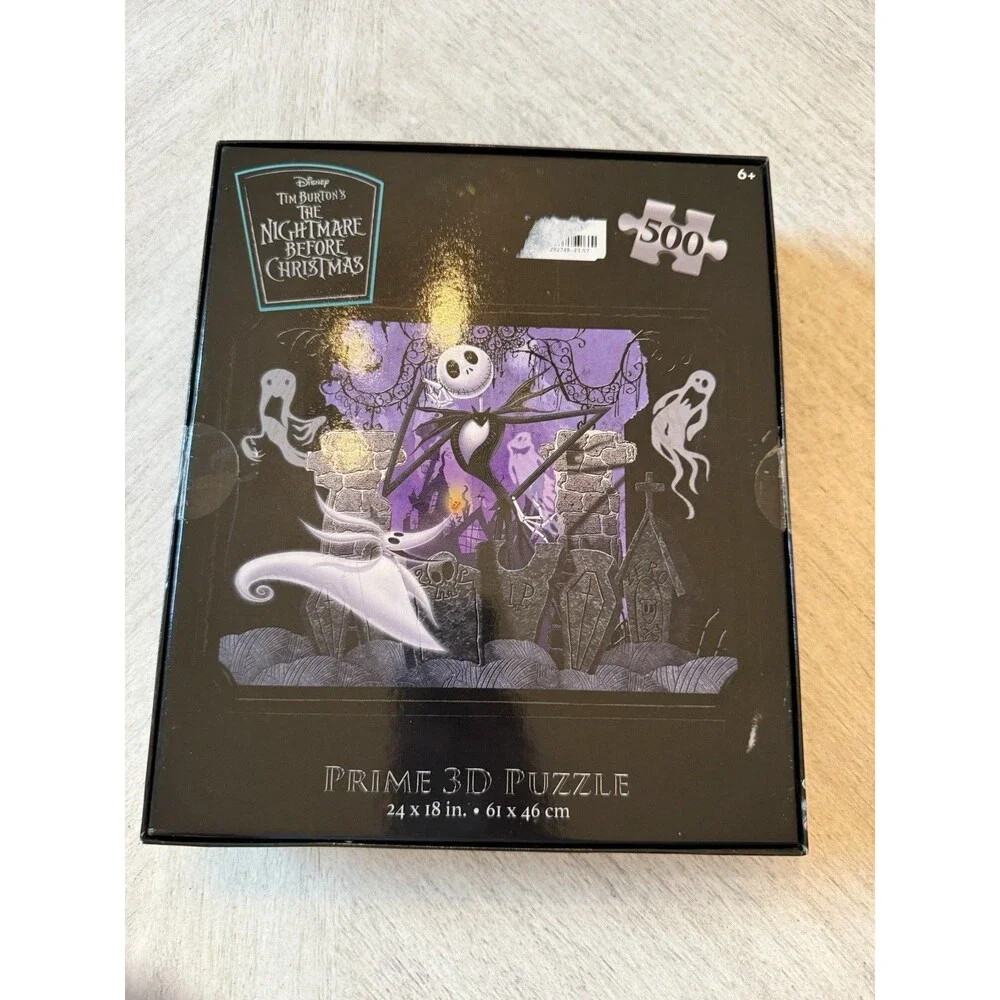 Prime 3D Puzzle‎ Disney's Tim Burton's The Nightmare Before Christmas 500pc